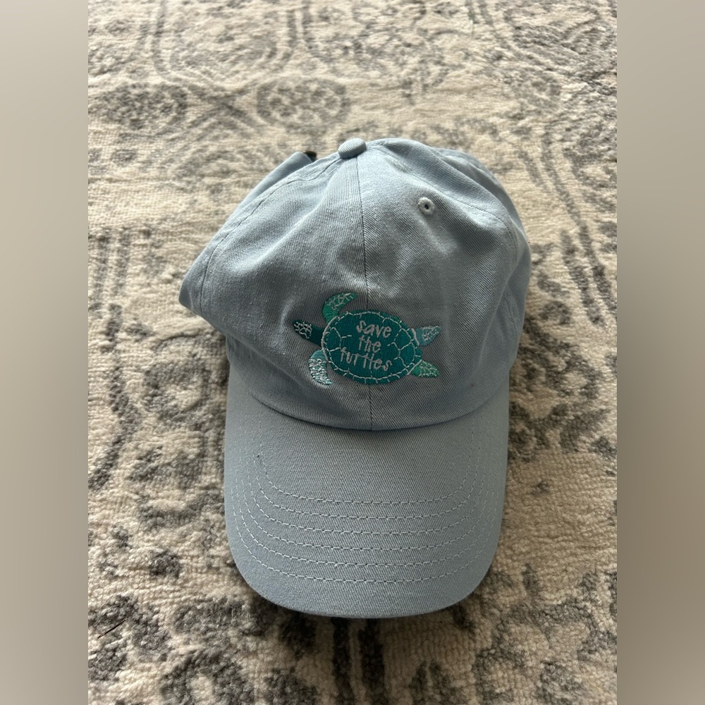 Save the Turtles Blue Cap